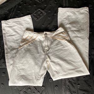 Free People Over The Rainbow Flare Jeans